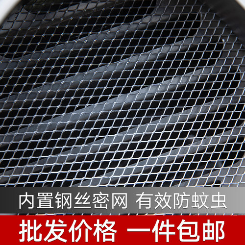 蔚澜 304不锈钢风帽外墙出风口油烟机排烟罩通风防风罩新风排气口