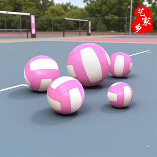 公园商场学校户外运动场体育大型排球网球玻璃钢雕塑装饰模型摆件