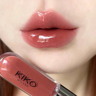 kiko双头唇釉口红奶茶色杏仁103透明哑光雾面豆沙色126唇彩139
