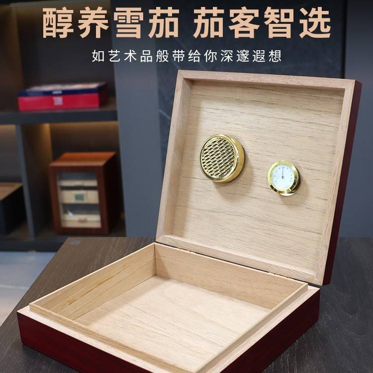 复古方形雪茄收纳礼盒首饰盒包装盒木盒厂家现货一件包邮起批实木