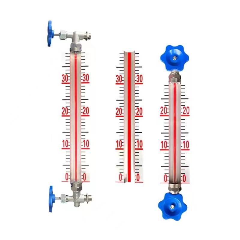 东朋单色玻璃管双色液位计PP不锈钢考克法兰螺纹连接抗压耐腐耐温
