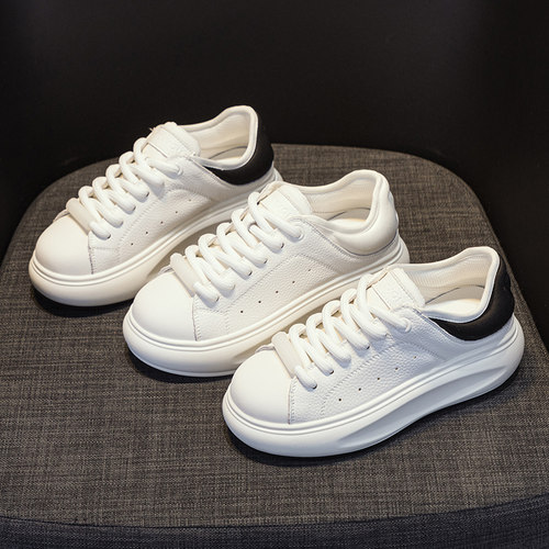 小白鞋潮流时尚厚底单鞋休闲运动