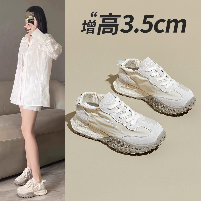 芭蕾风复古德训鞋女2025新款轻薄
