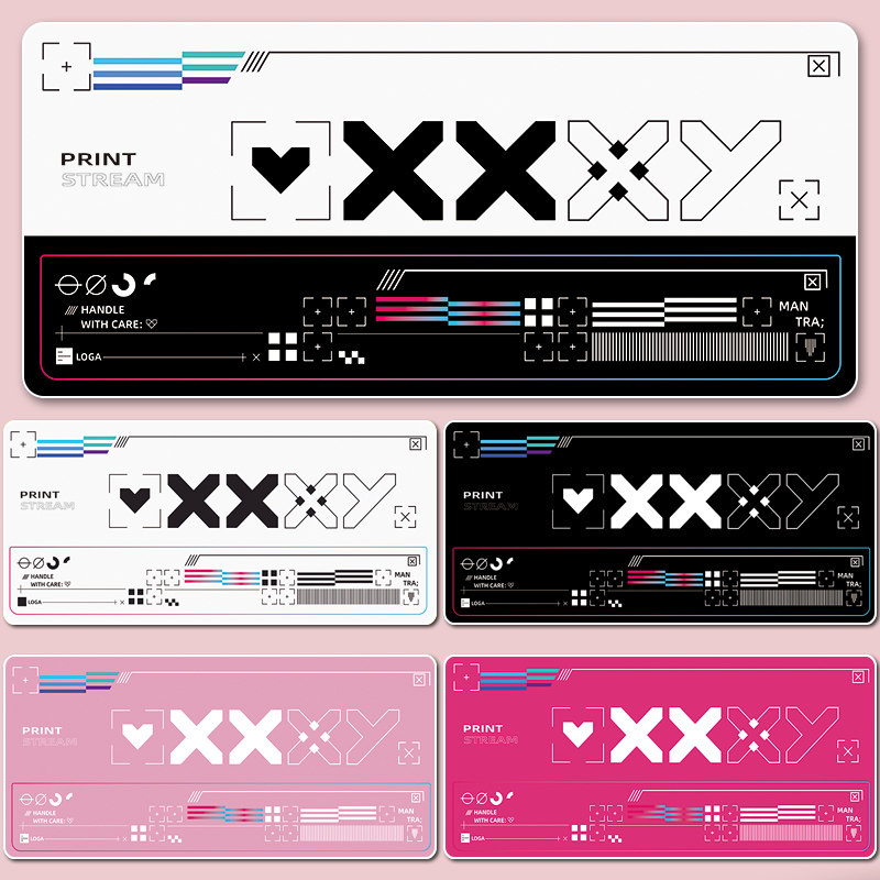 csgo印花集鼠标垫男生电竞宿舍家用办公桌垫笔记本电脑键盘垫加厚