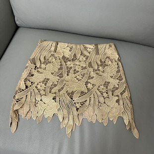 FEIYA自制镂空蕾丝防走光辣妹半身裙提臀性感显腿长钻扣腰带短裙