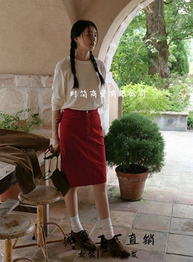 时简9.08开售 慵懒空气感 针织宽松绣花长袖恤柔软亲肤长袖上衣02