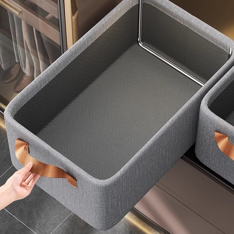 衣柜分层神器衣服收纳箱可水洗PP板裤子整理盒布艺折叠家用储物箱,收纳整理,脏衣篮,淘宝优惠券,粉丝福利购,淘宝优惠卷