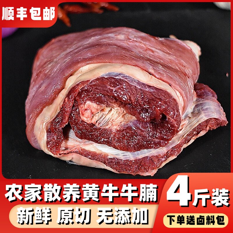 仙家小妞牛肉牛腩肉4斤装