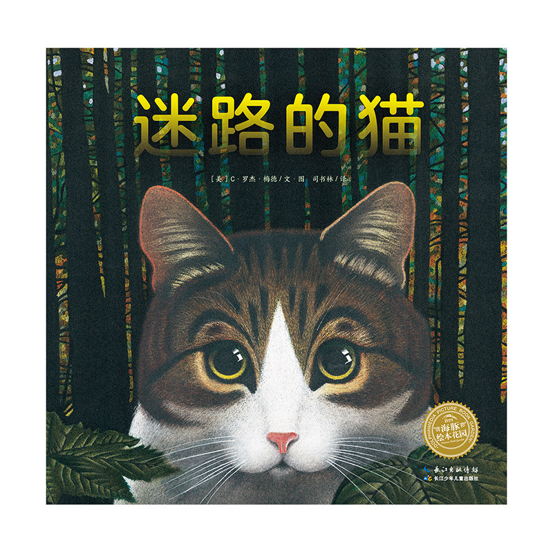 迷路的猫 海豚花园系列 平装软壳绘本 2-3-4周岁儿童启蒙认知图画书