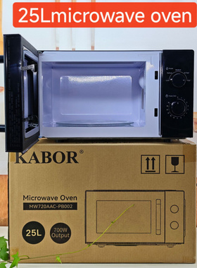 20L/25L Microwave Oven家用多功能微波炉转盘式机械旋钮外贸出口