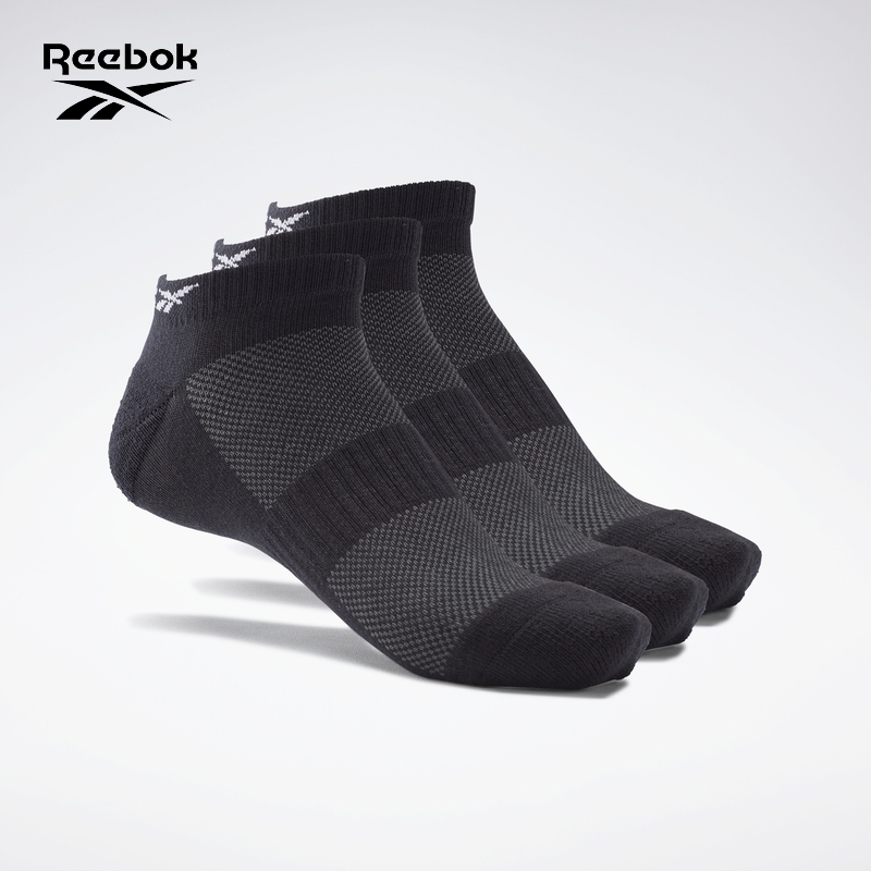 Reebok锐步官方男女运动健身短袜