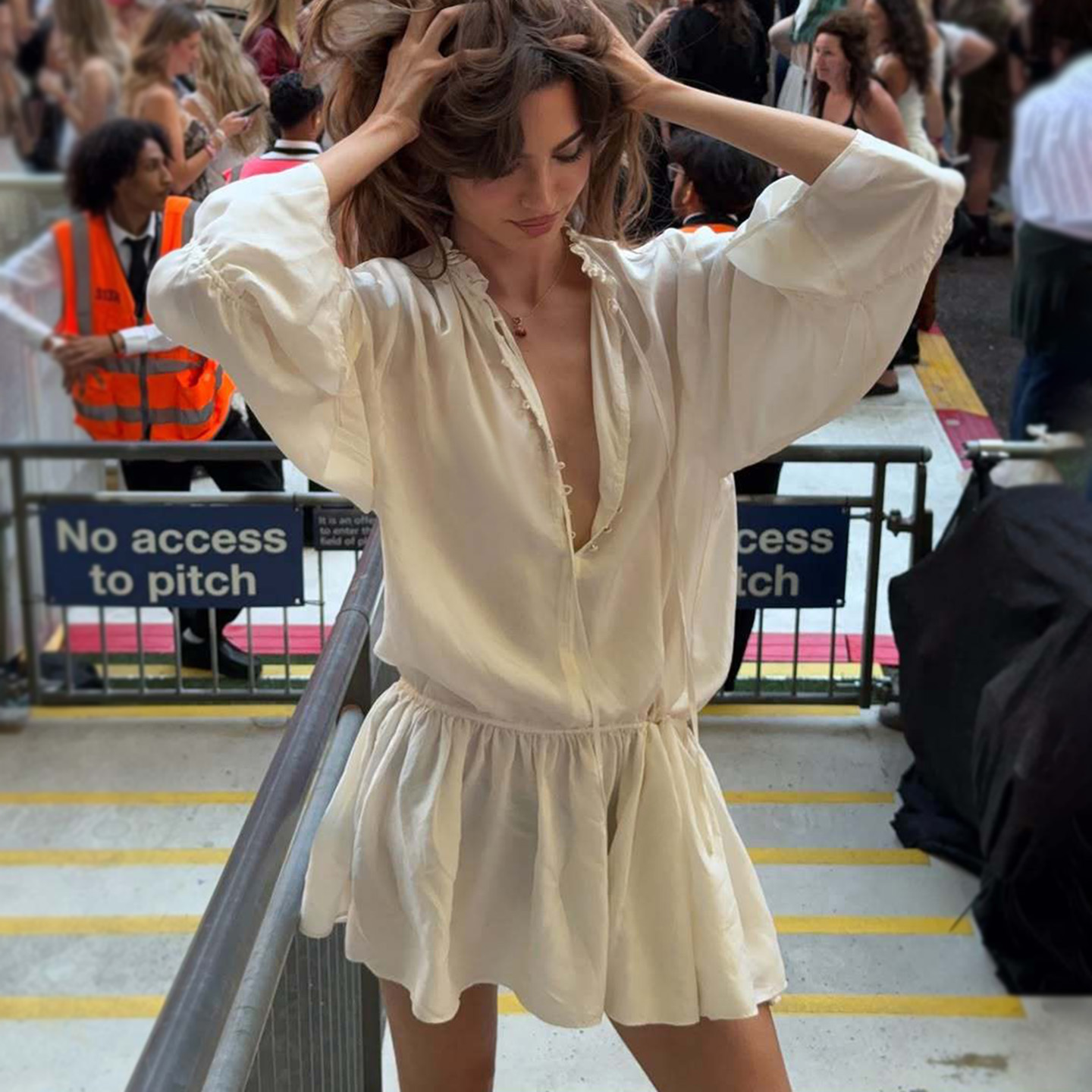 法式高级感慵懒衬衫连衣裙