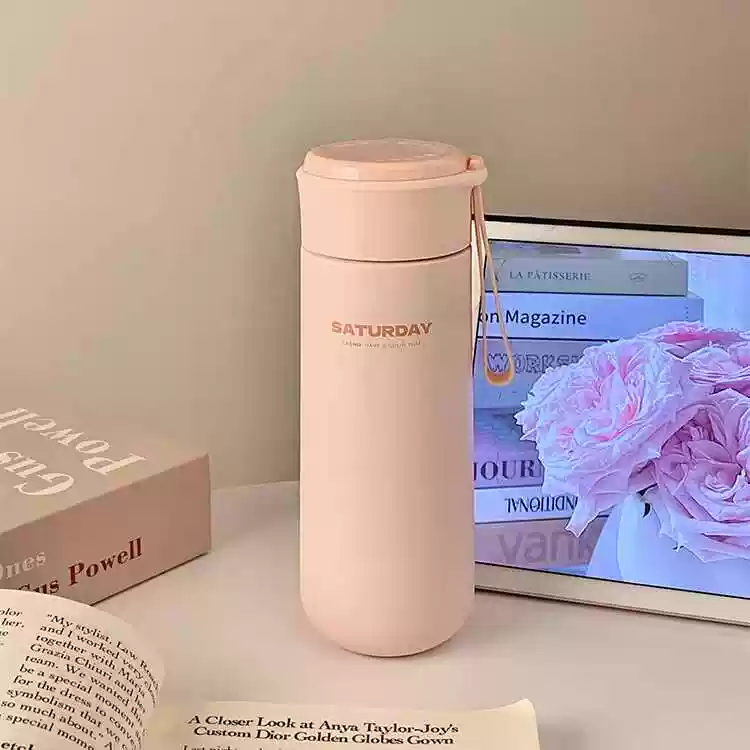 学生大容量保温杯女生高颜值水杯