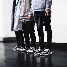 【现货】hzw自主非FEAR OF GOD FOG3rd纯黑布裤