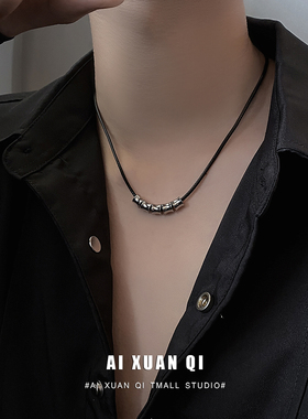 钛钢男不掉色项链时尚潮男