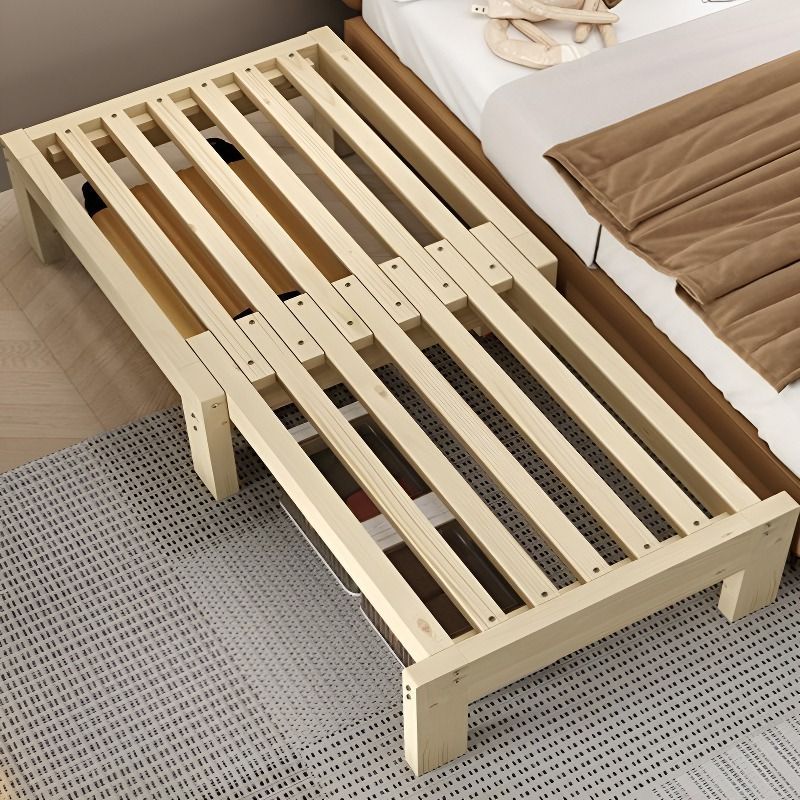 环保免漆抽拉式实木折叠床多功能沙发床出租屋小户型伸缩床两用床