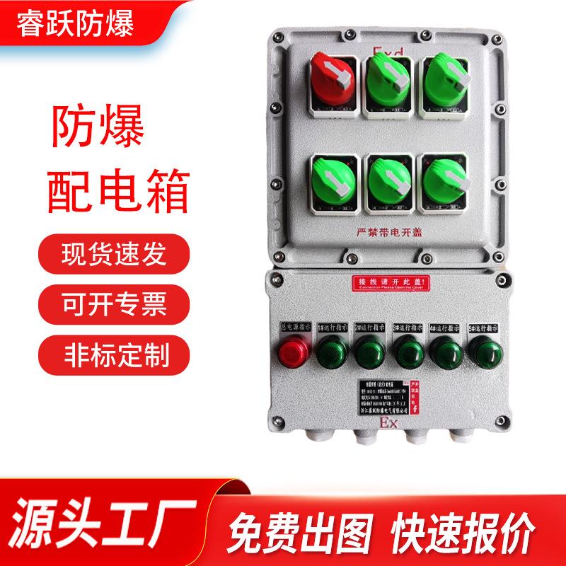 照明粉尘控制接线不锈钢防爆配电箱隔爆箱电源动力端子正压控制柜