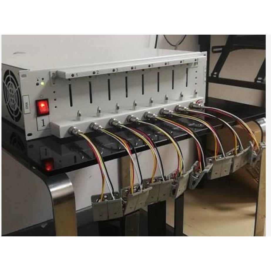 聚合物18650锂电池分容柜5V 6A充放电循环测试八通道电池测试仪