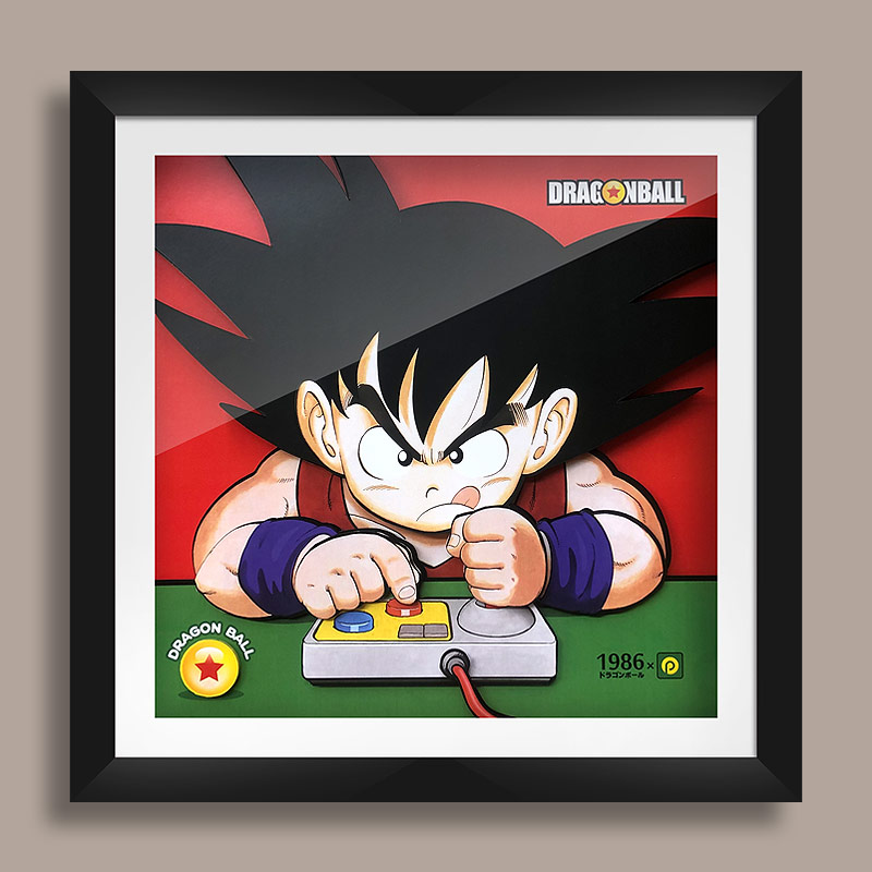 七龙珠孙悟空现代立体画游戏海报摆件酒吧网吧鸟山明动漫3d装饰画