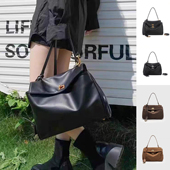 现货真皮托特包bag高级感锁扣腋下包单肩斜挎包凯莉包通勤女包包