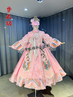 长鼓韩服朝鲜族唱歌演出服