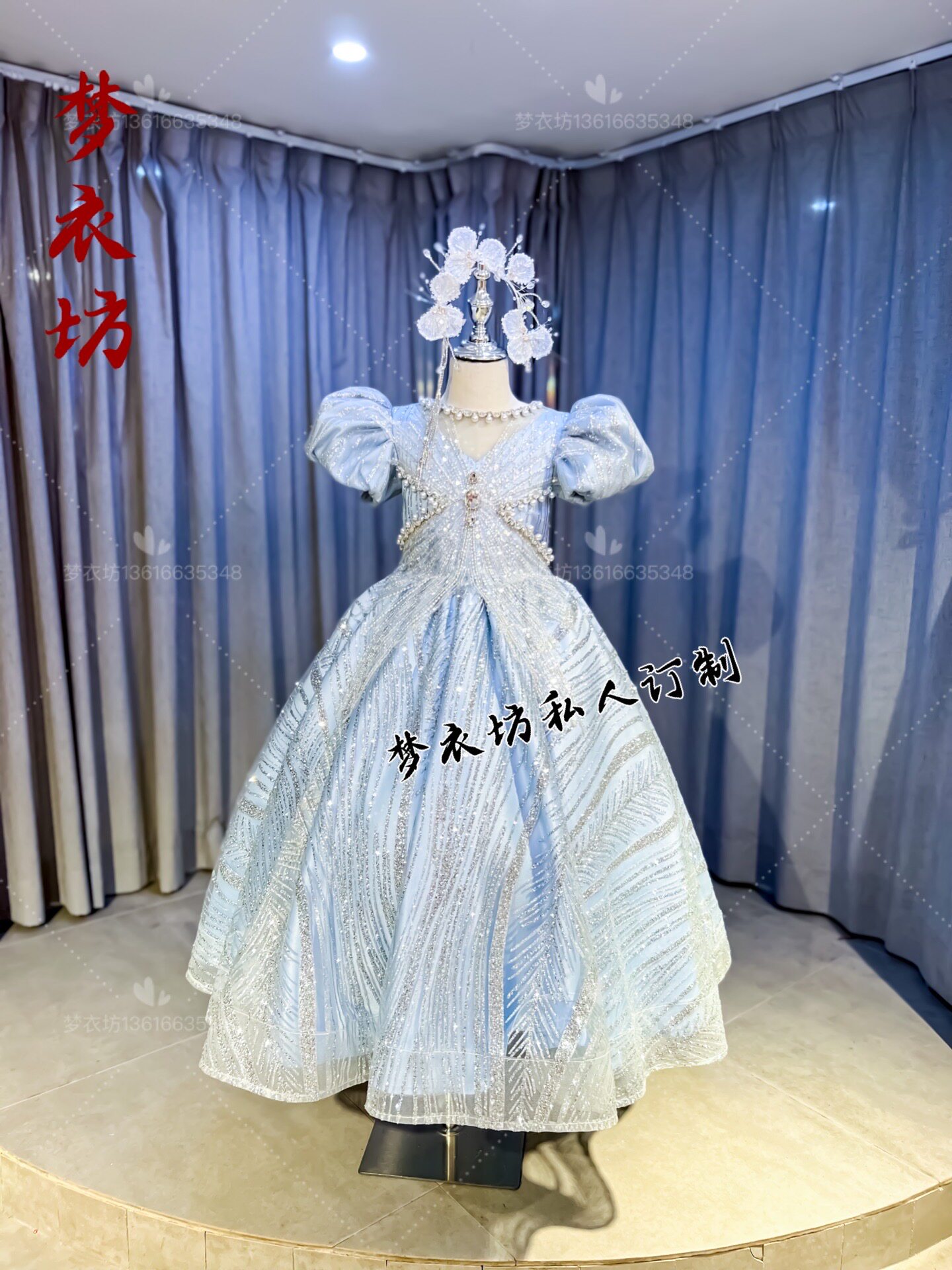 生日主持人气质小提琴钢琴演出服图片