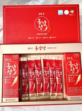 韩国DR.I蒂玛艾尔十珍红参饮高丽参膏口服液精参浓缩滋补男女老人