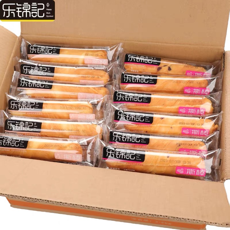 乐锦记奶香500g包邮糕点手撕棒