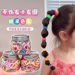 儿童高弹力头绳不伤发彩色毛巾圈发饰女童皮筋发绳女宝宝发圈头饰