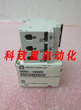 工业配件AMAT 0680-00080 CIRCUIT BREAKER SPCL 3 POLE 480 VAC