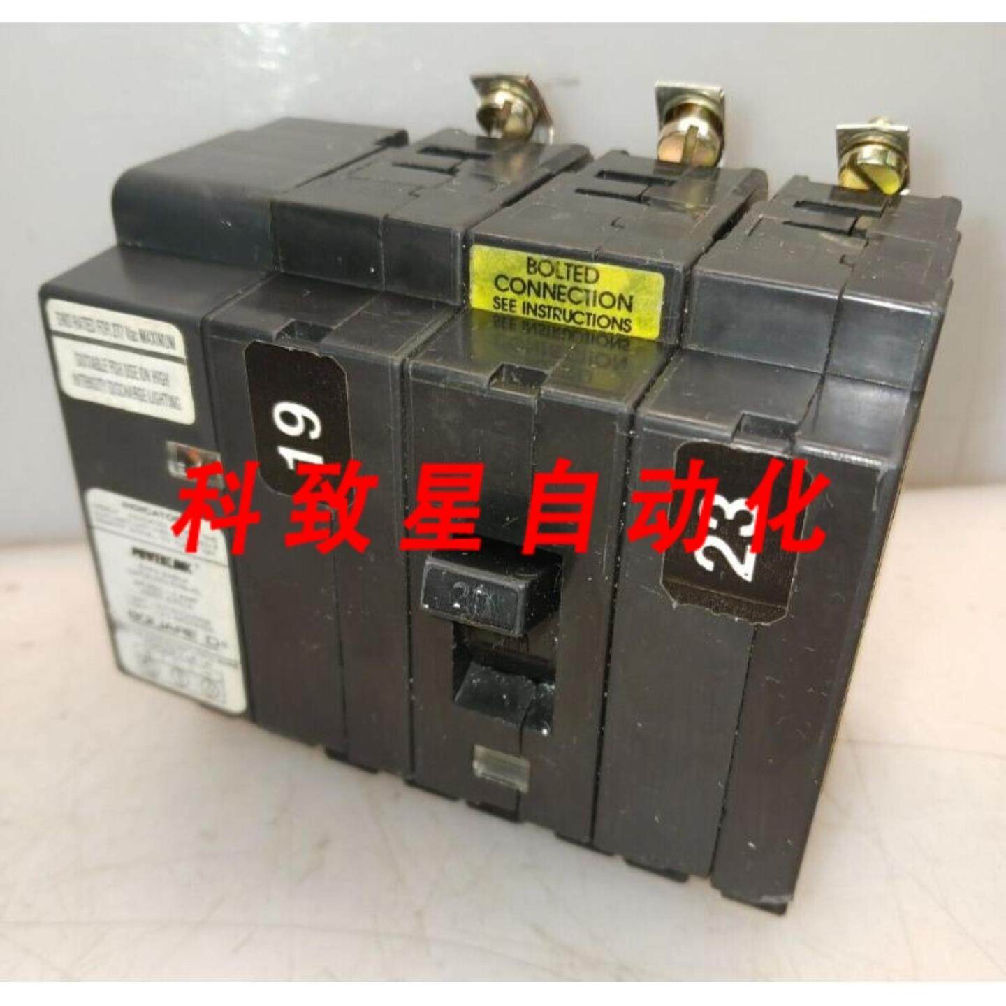 工业配件20安培 POWERLINK断路器EHB34020PL 3极480VAC