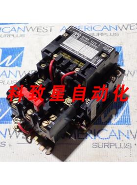 工业配件8536SC03 NEMA 1 号 30安培 600伏启动器110120伏-