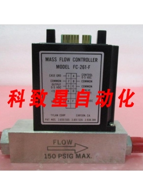 工业配件FC61FV MASS FLOW CONTROLLER MFC H2/N2 PURGE 10 SLPM