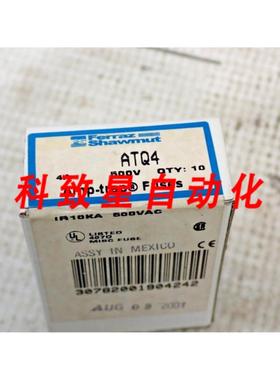 工业配件ATQ4 4安培 500V AMPTRAP保险丝盒10个装