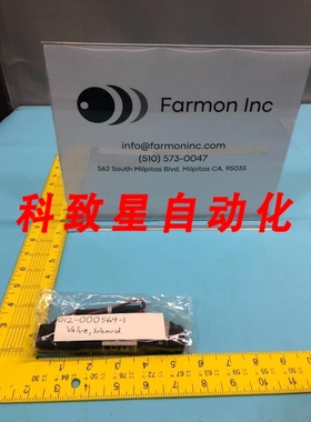 工业配件TEL 012-000564-1 VALVE SOLENOID VZ3340 VZ3340-6GS-M5