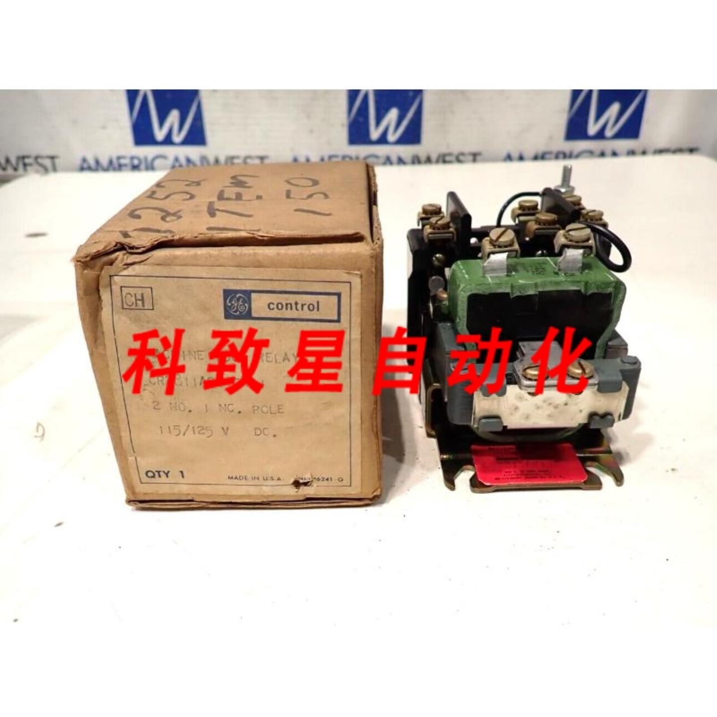 工业配件GE CR2811A211F441 2 NO 1 NC极机床继电器115125伏