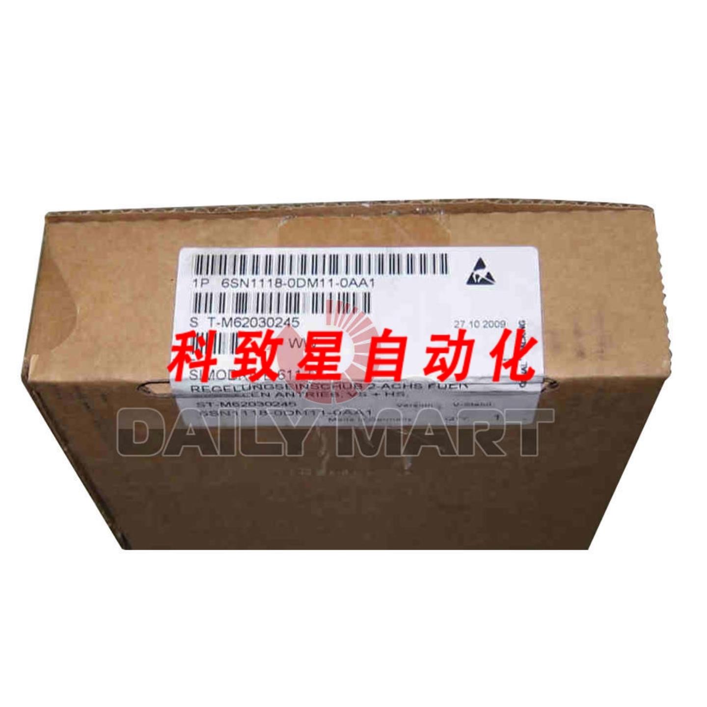 工业配件6SN1118-0DM11-0AA1 -D 双轴数字驱动控制器