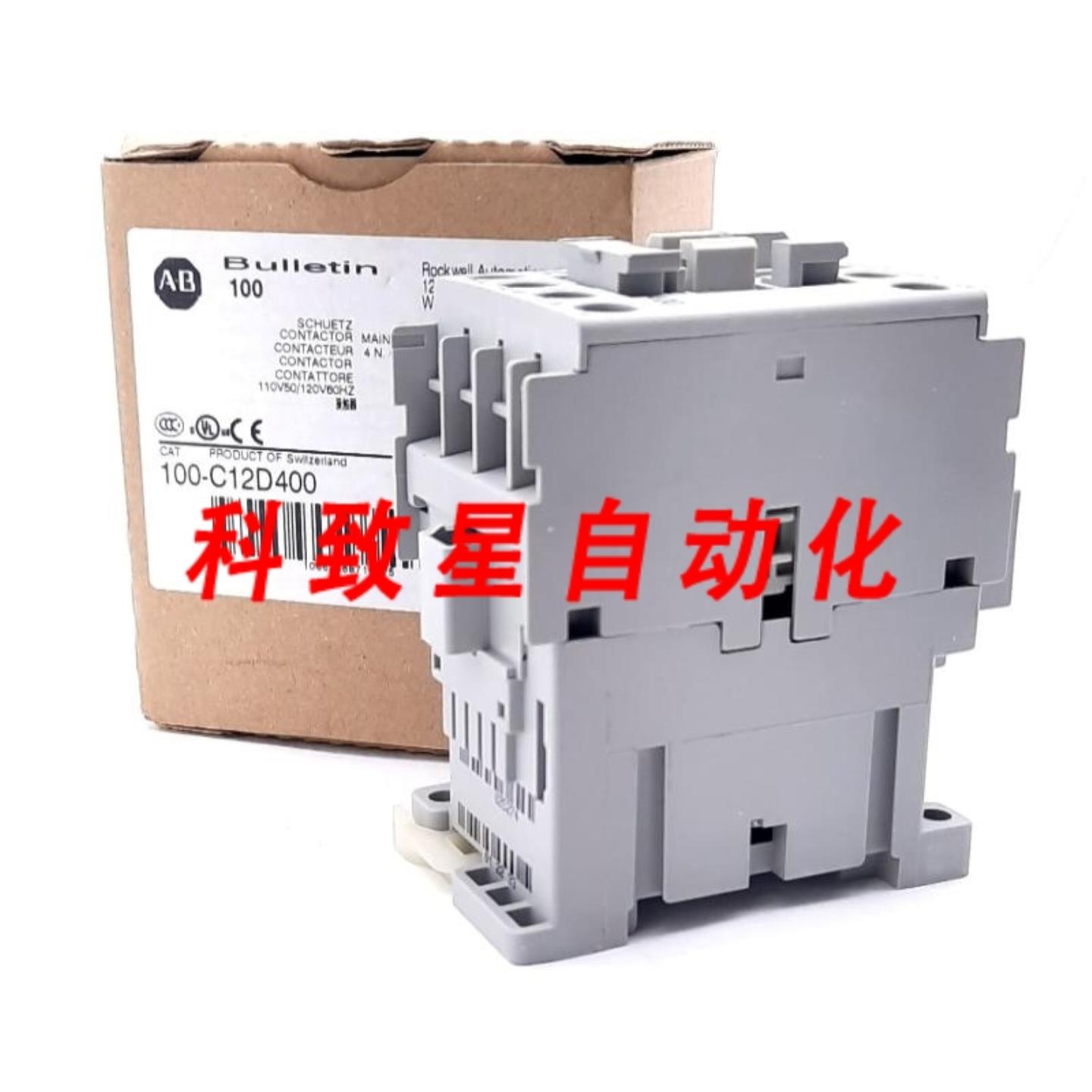 工业配件100-C12D400接触器4极4 NO 12A 110V 50HZ 120V 60HZ