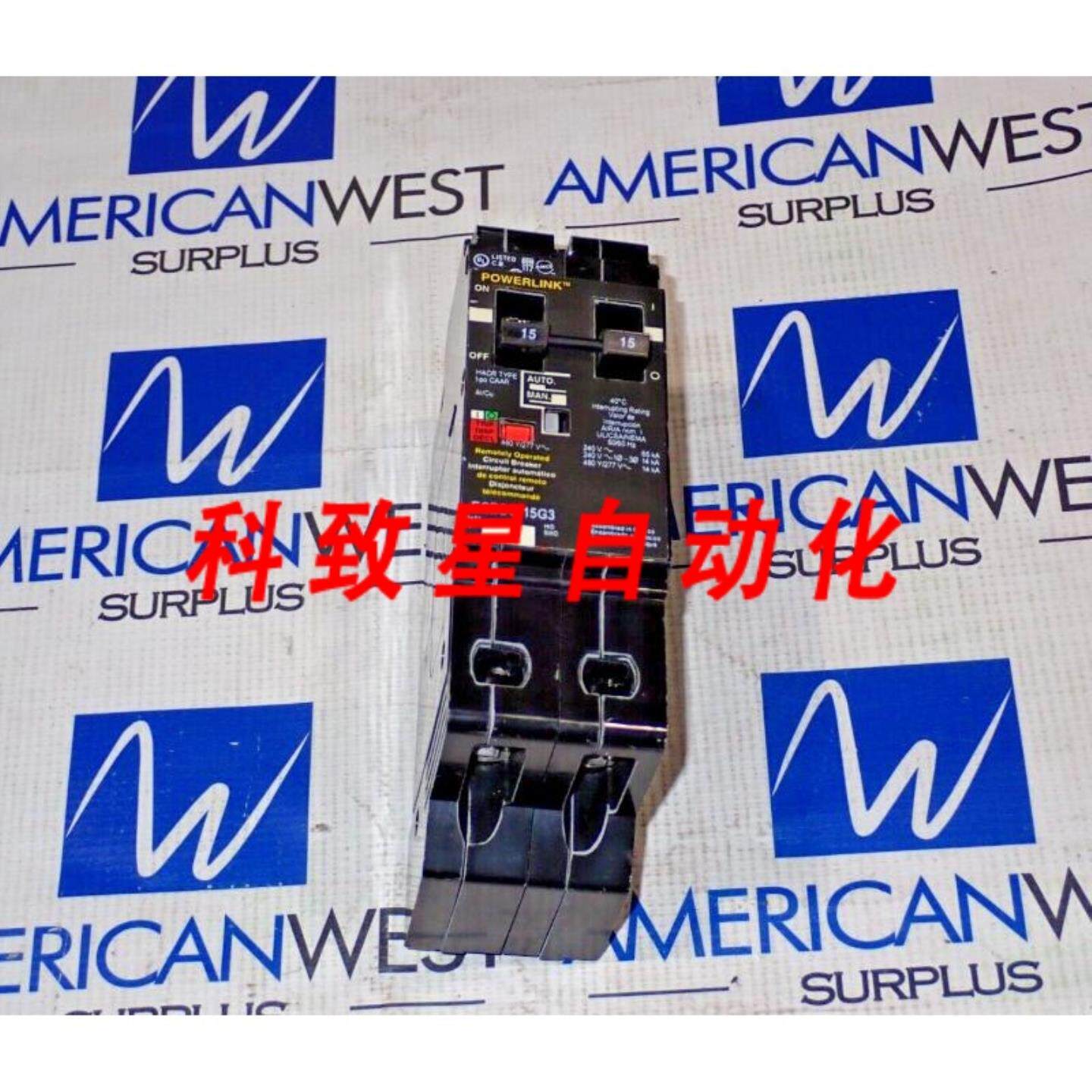 工业配件ECB24015G3 POWERLINK 15安培 480Y277V 2极断路器