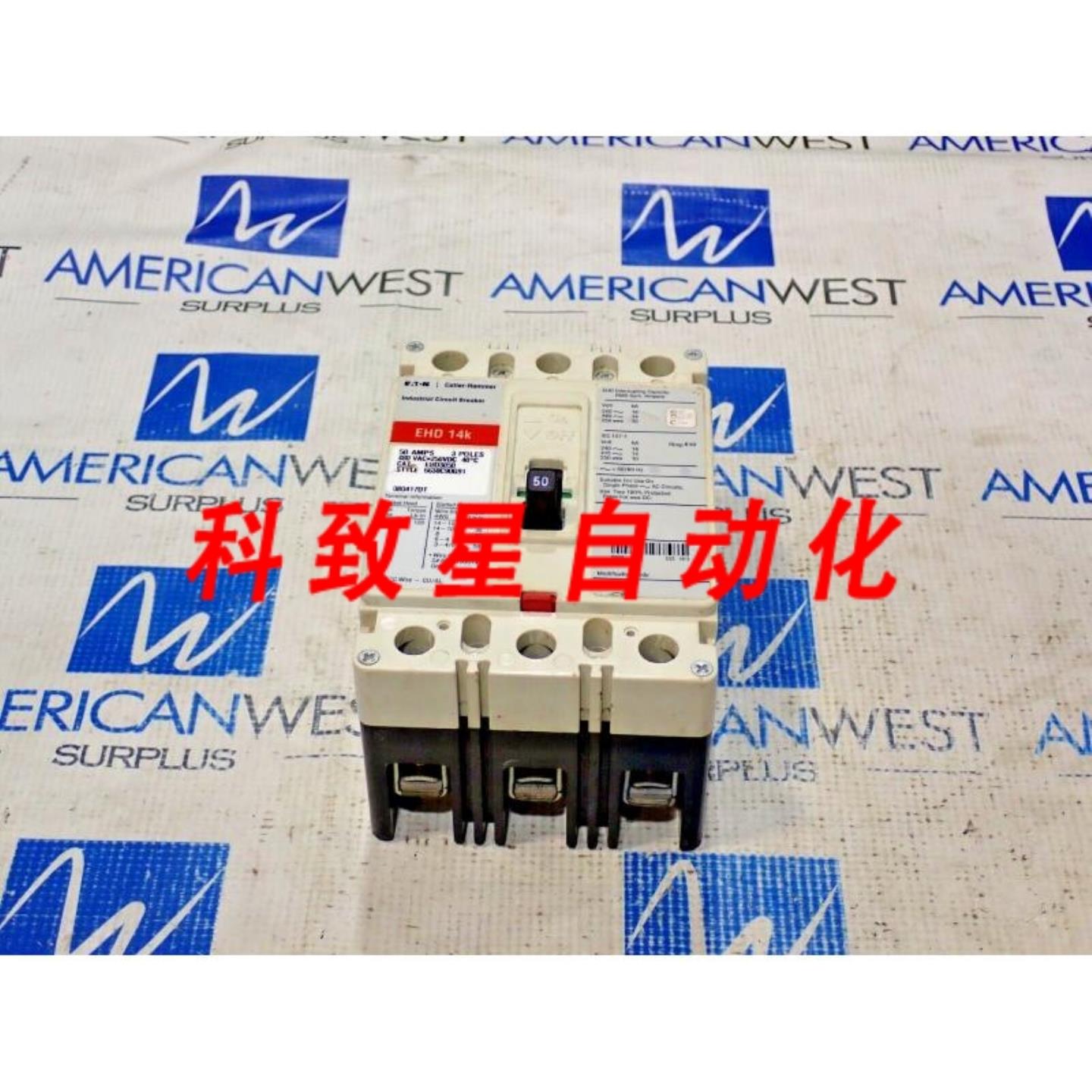 工业配件CH EHD3050 50安培 480VAC3极14KA EHD型断路器
