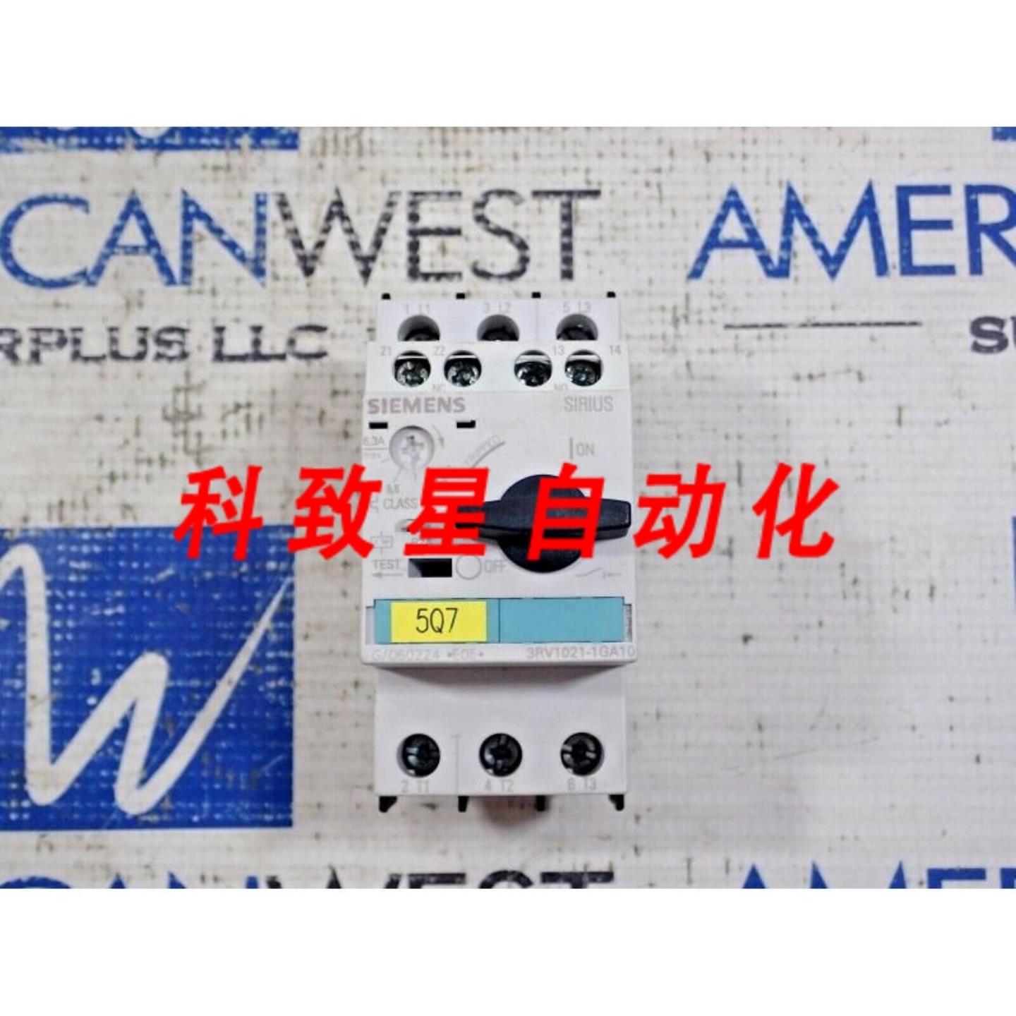 工业配件3RV1021-1GA10断路器4 5-6 3A 10级
