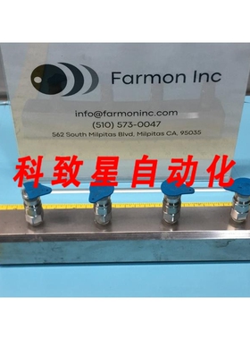 工业配件AMAT 00207443 MANIFOLD NESLAB WITH QC6 FITTING 1768