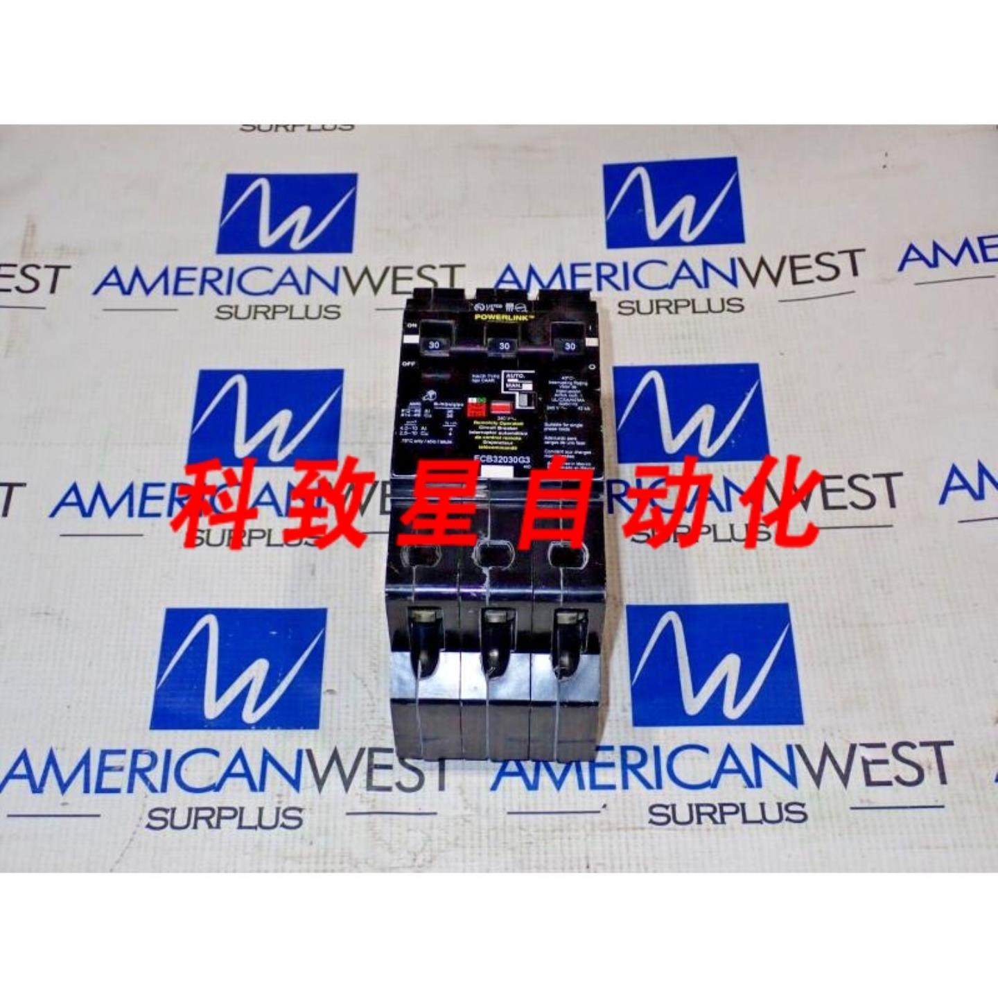 工业配件POWERLINK远程断路器ECB32030G3 30安培 连接240伏-