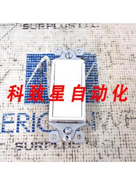 工业配件TM873-W装饰开关 3路 15A 120277V 7个装