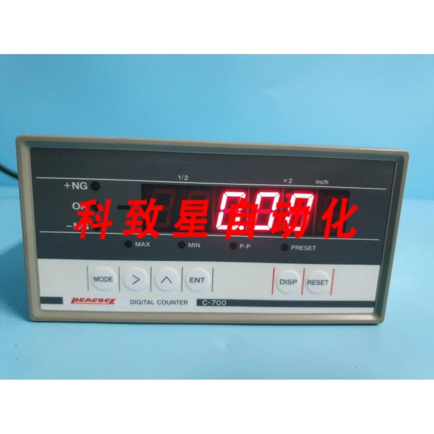 工业配件OZAKI PEACOCK C-700 VER120数字计数器