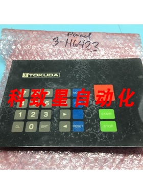 工业配件TOKUDA 3-H6423 PCB BOARD WITH DISPLAY PANEL 123855