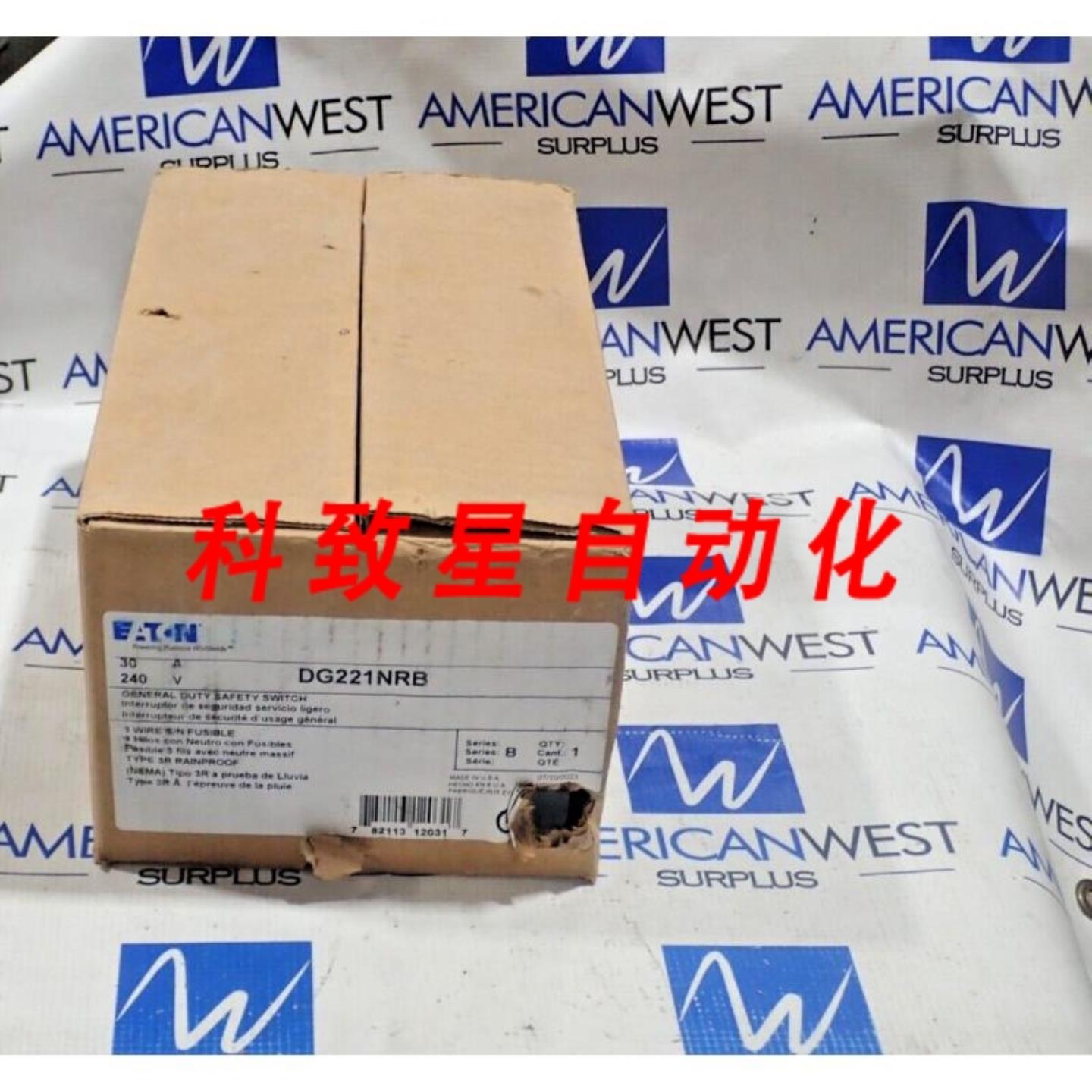 工业配件DG221NRB 30安培 240伏3瓦2P保险丝 NEMA 3R防雨断路器#