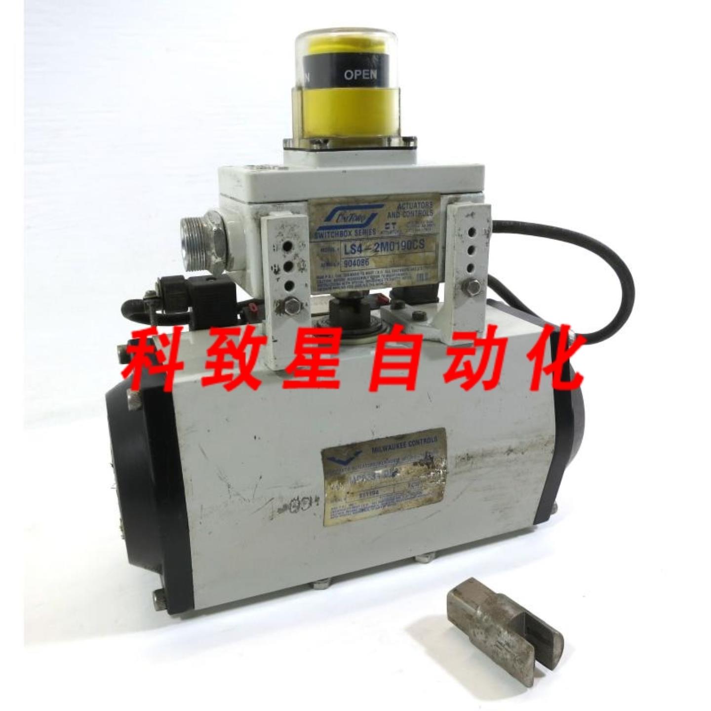 工业配件控制MC22S4-DLS气动阀门执行器150 PSI LS4-2M0190CS