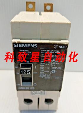 工业配件断路器NGB2B125 2极480Y277VAC25KA