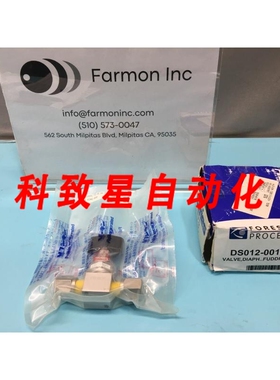 工业配件TEL DS012-001815-1 VALVE DIAPH.FUDDFL-71-6.35-NL-UP